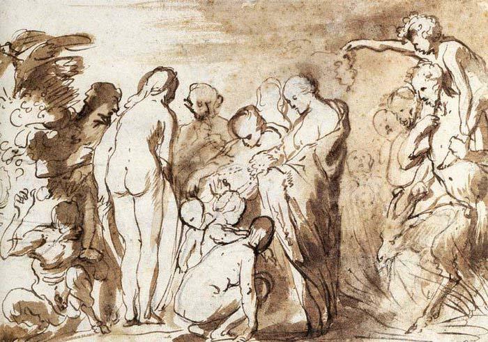 JORDAENS, Jacob Allegory of Fertility France oil painting art